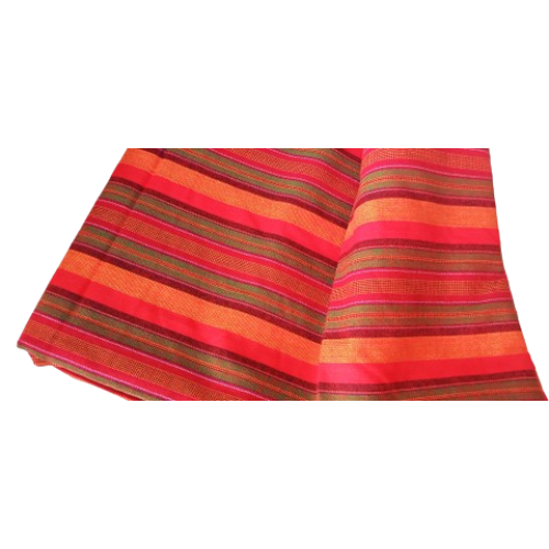 Orange striped Maasai Shuka